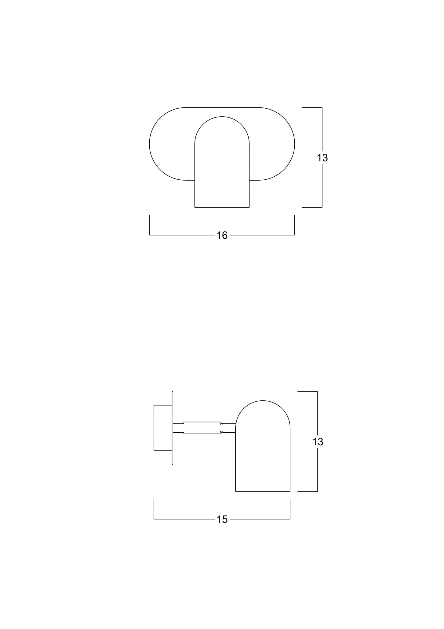 Single Laser Spot Series - Matte Black