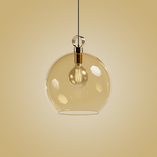 Globe Sarkıt Mat Pirinç Bal - 40 CM