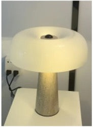 Otto White Marble Table Lamp