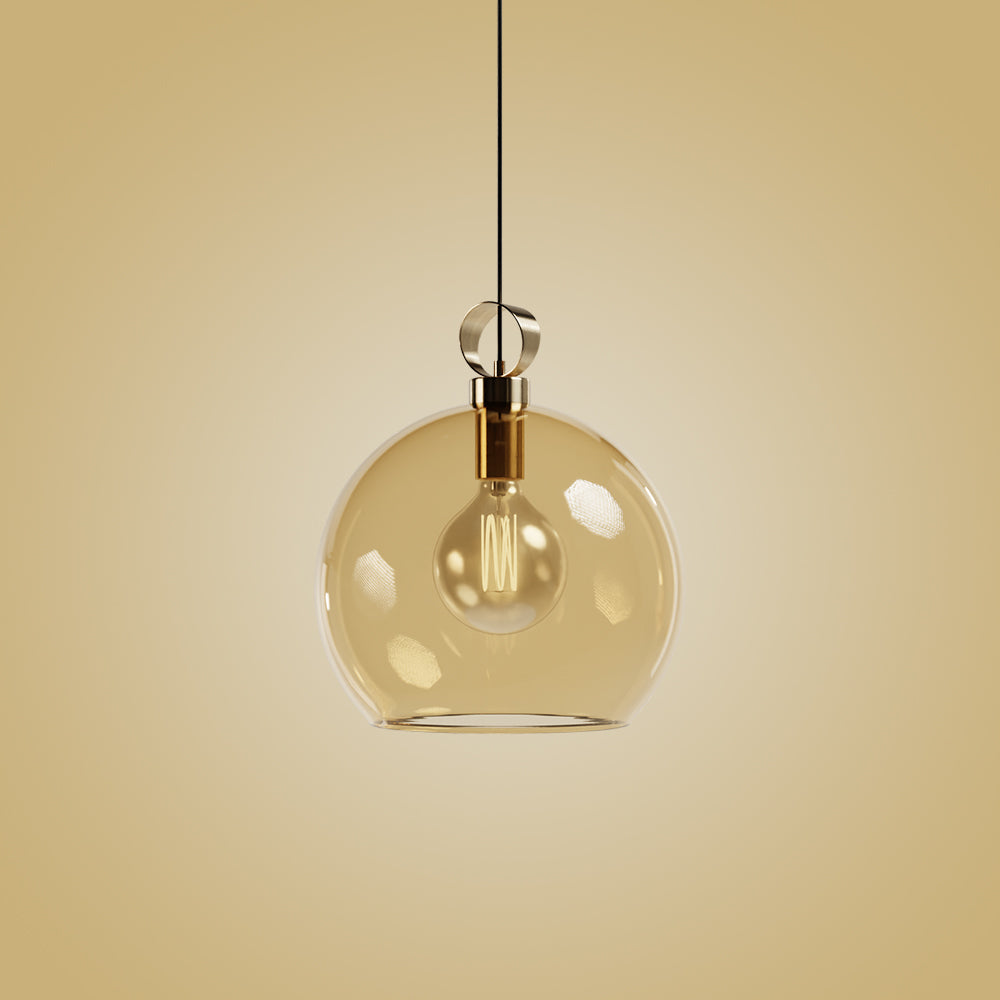 Globe Sarkıt Mat Pirinç Bal - 30 CM