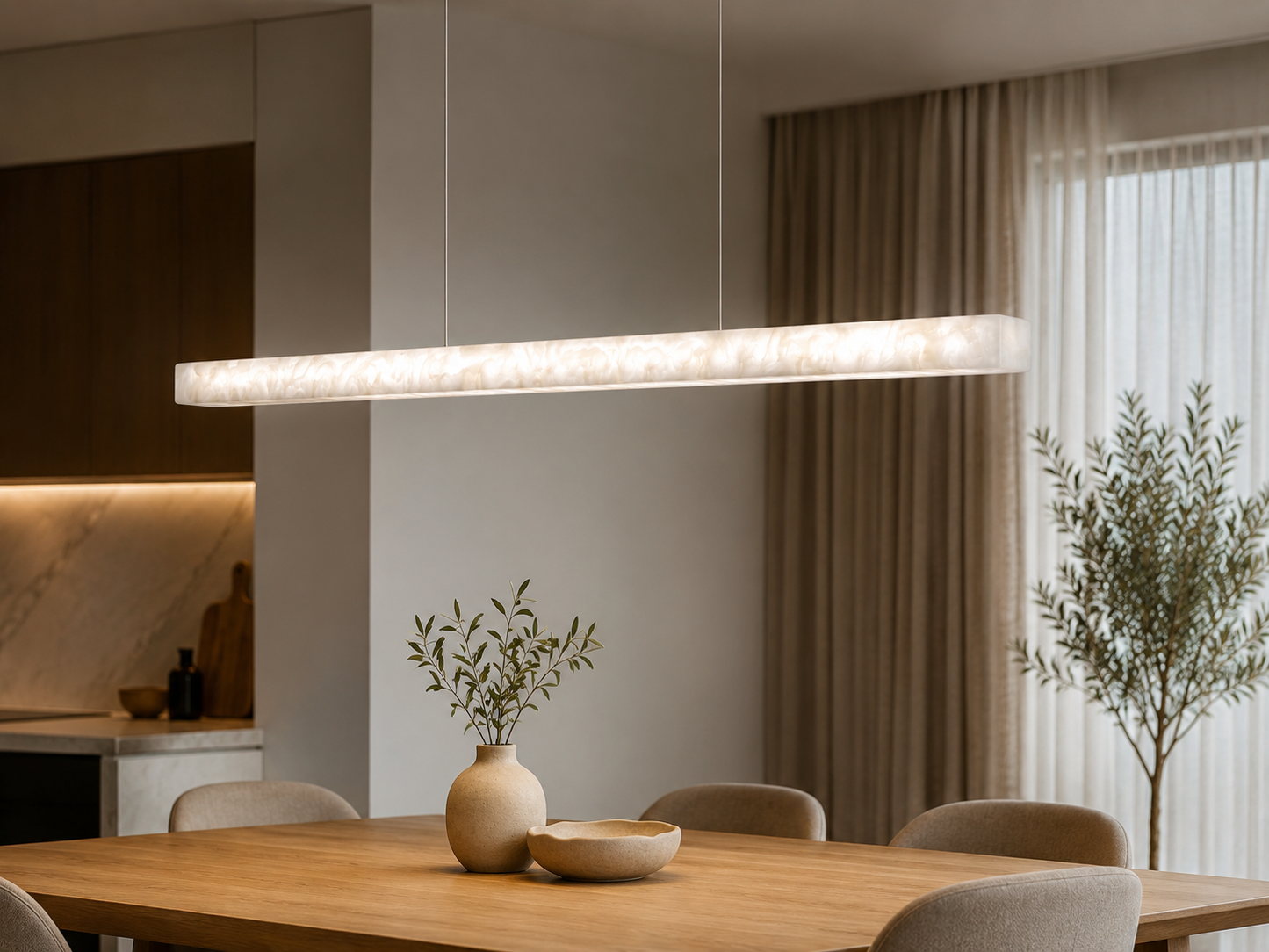 Bianco Akri Masaüstü 120cm