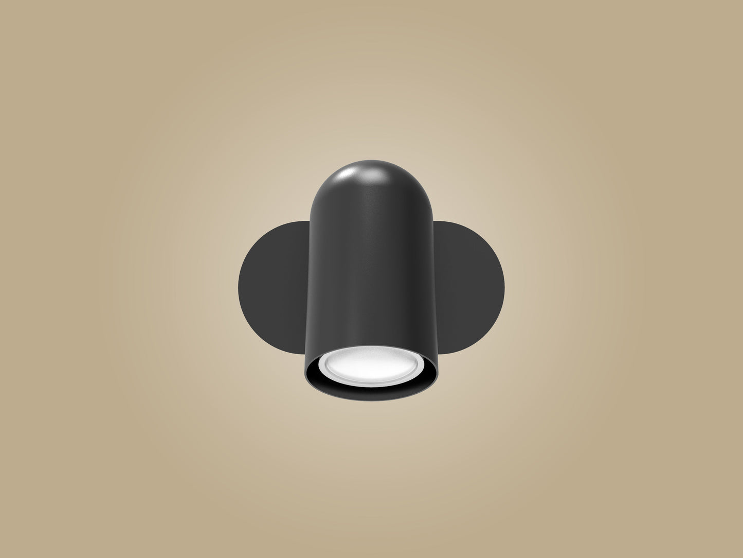 Single Laser Spot Series - Matte Black