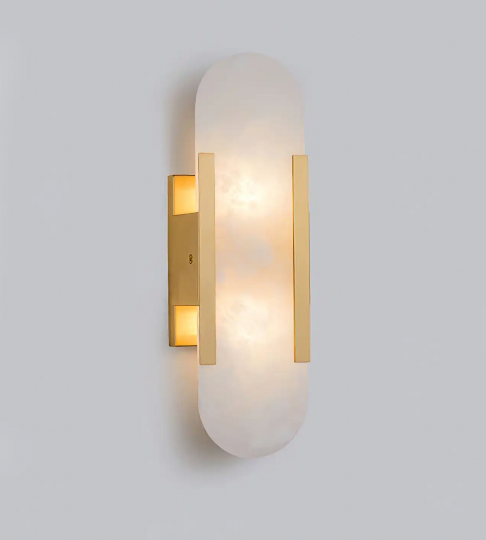 95 cm linear chandelier with spear