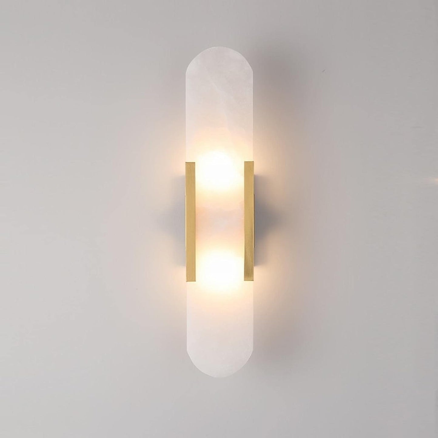 95 cm linear chandelier with spear